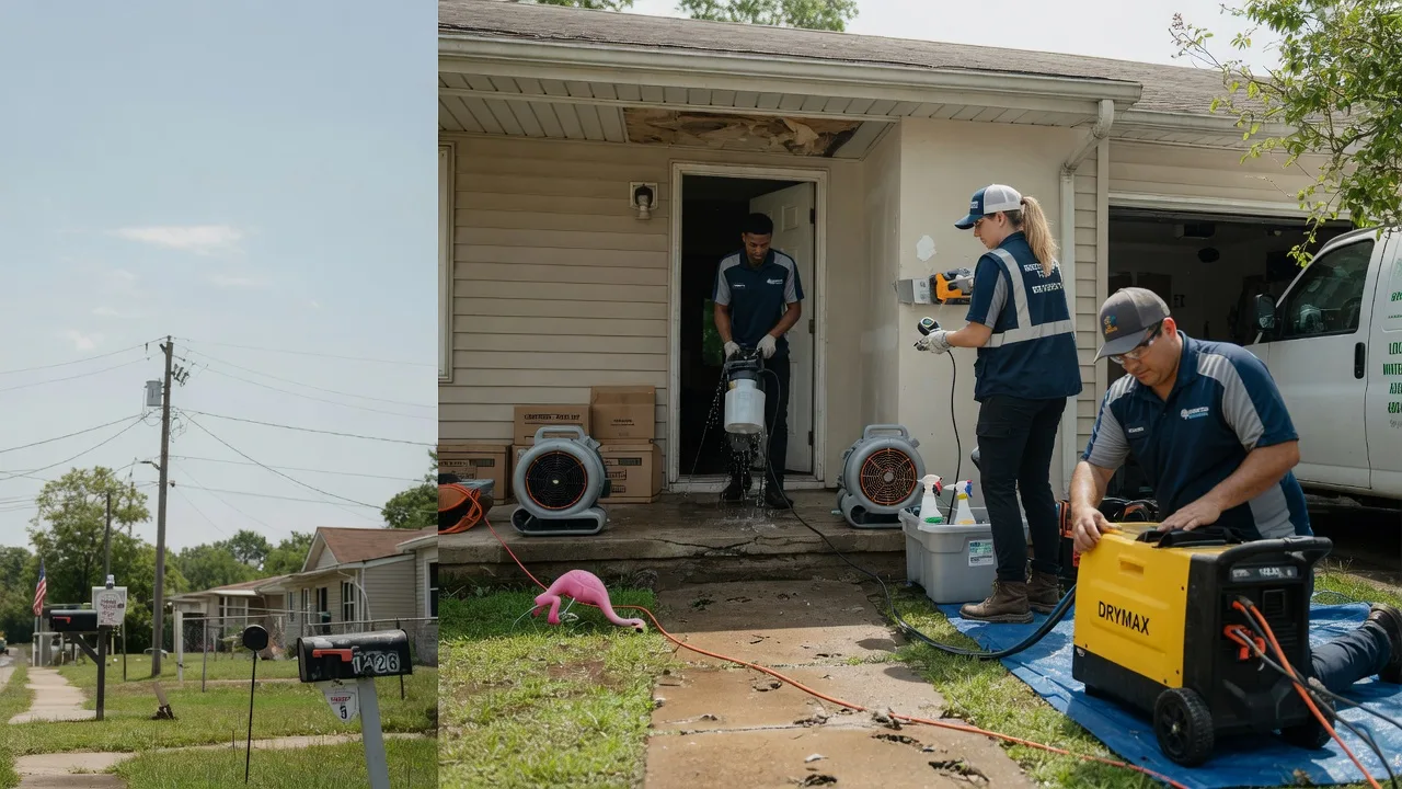 Storm Damage Water Removal in Sylvan Grove, KS near me